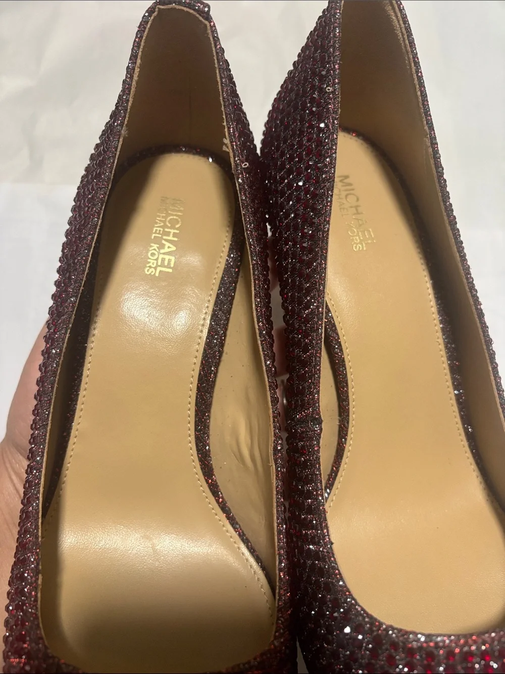 Michael Kors embellished pointed